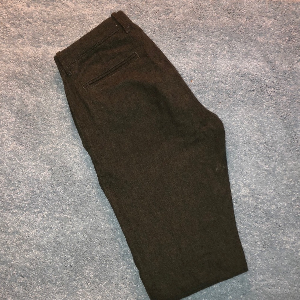 J Crew, olive green, stretch, chino pants